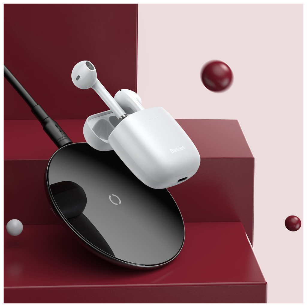 Навушники Baseus Encok TWS W04 White (NGW04-02) - зображення 8