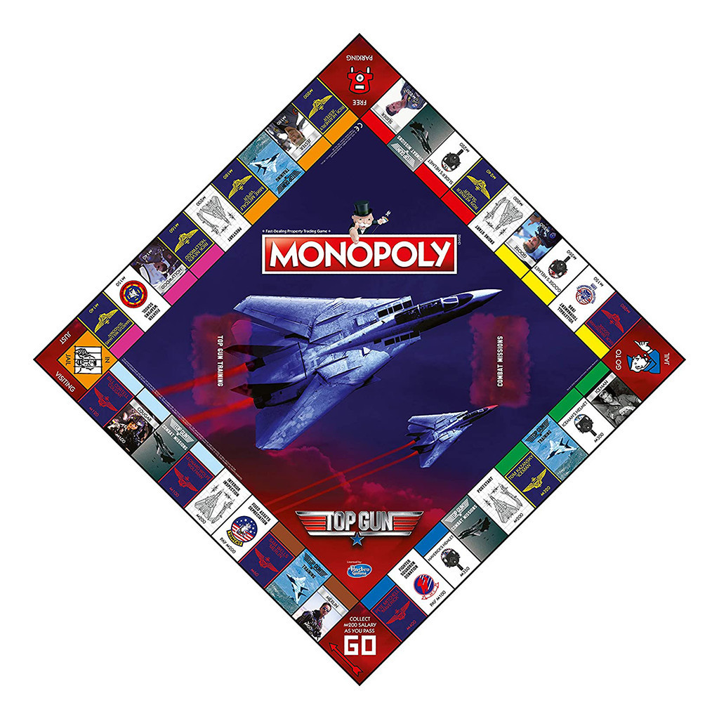 Настільна гра Winning Moves Top Gun Monopoly (WM00548-EN1-6) - зображення 5