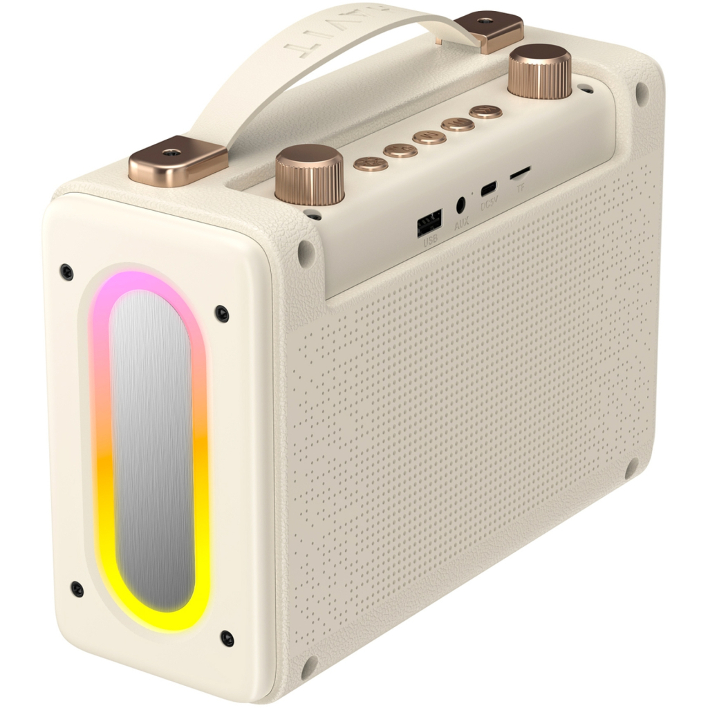 Акустична система Havit SK823BT 16W RGB Beige (HV-SK823BT) - зображення 4