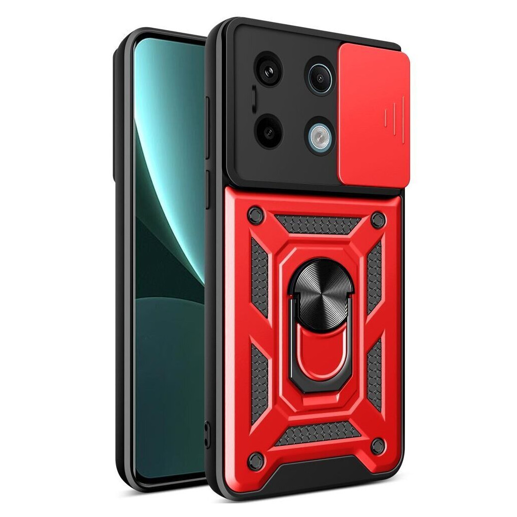Чохол до мобільного телефона BeCover Military Xiaomi Redmi Note 13 Pro 5G Red (710696) - зображення 7