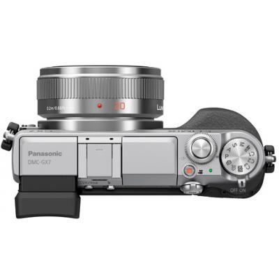 Цифровий фотоапарат Panasonic DMC-GX7 Kit 20mm Silver (DMC-GX7CEE-S) - зображення 2