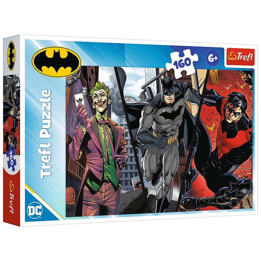 Пазл Trefl Batman Готовий до дії 160 елементів (5900511154252) - зображення 1