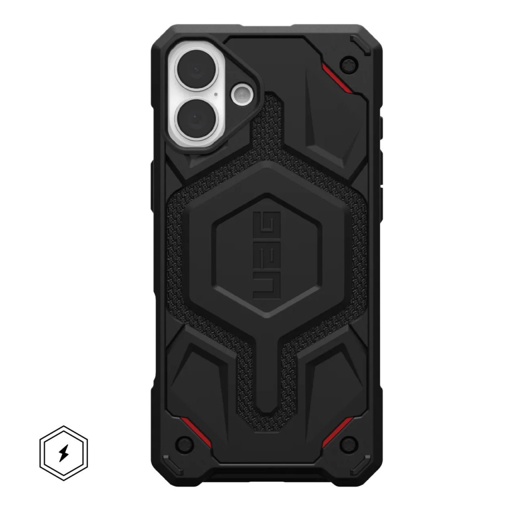 Чохол до мобільного телефона UAG iPhone 16 Monarch Pro Magsafe Kevlar Black (114458113940) - зображення 1