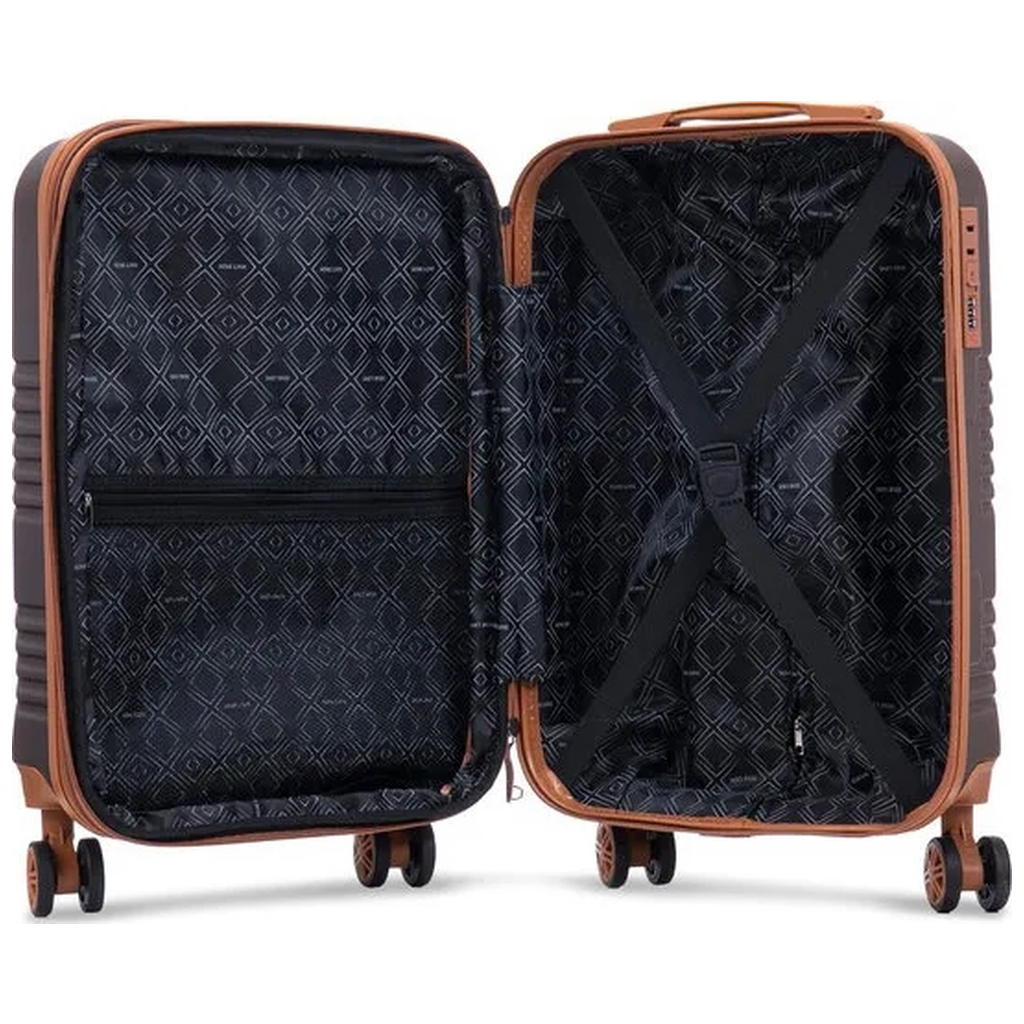 Валіза Semi Line 20" S T5850-1 Brown (DAS303355) - зображення 6