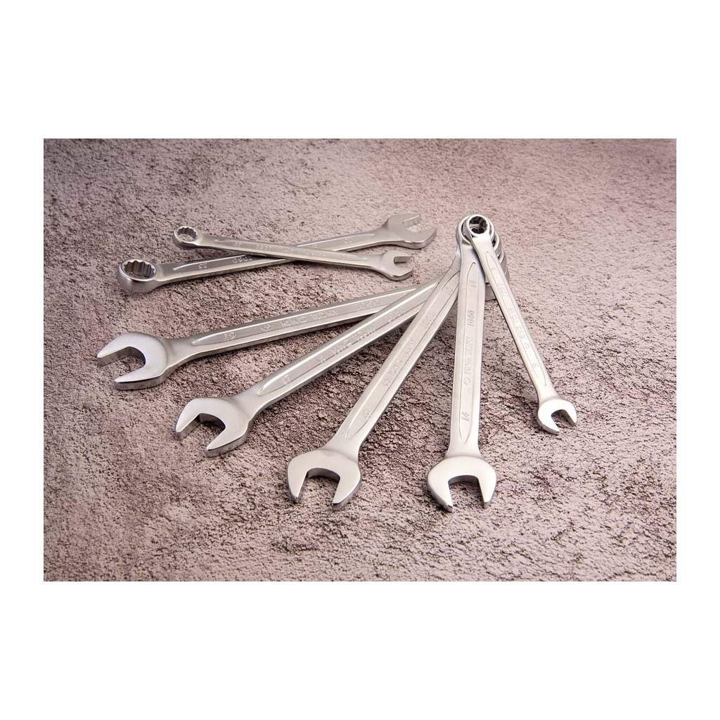 Ключ KING TONY ріжково-накидний 14 шт. 10-32 мм (1214MR01) - зображення 4