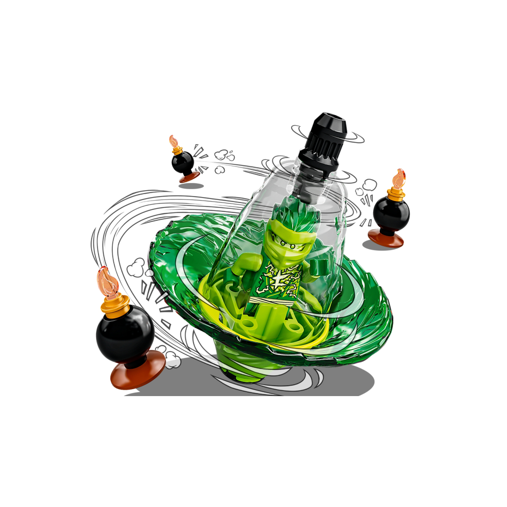 Конструктор LEGO Ninjago Навчання спін-джитсу ніндзя Ллойда 32 деталі (70689) - зображення 3
