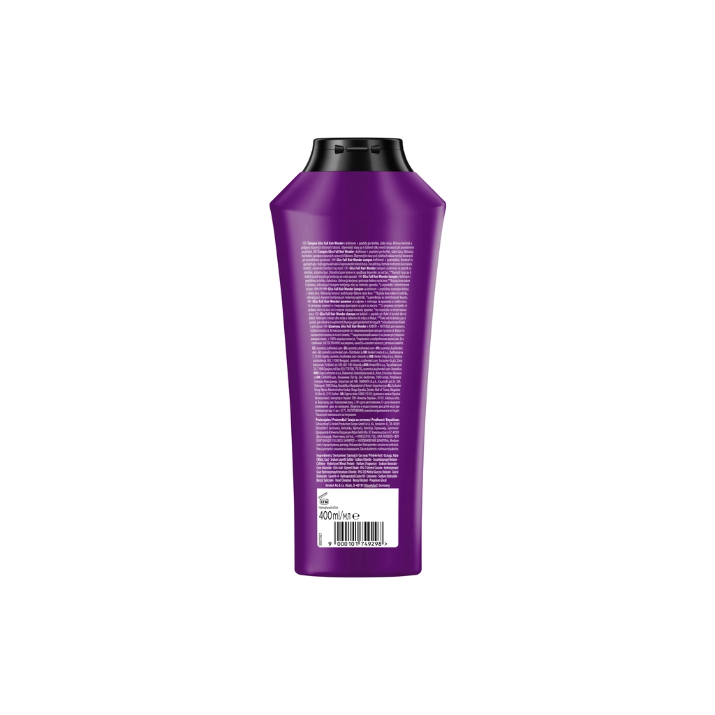 Шампунь Gliss Full Hair Wonder Fullness Shampoo 400 мл (9000101749298) - зображення 2