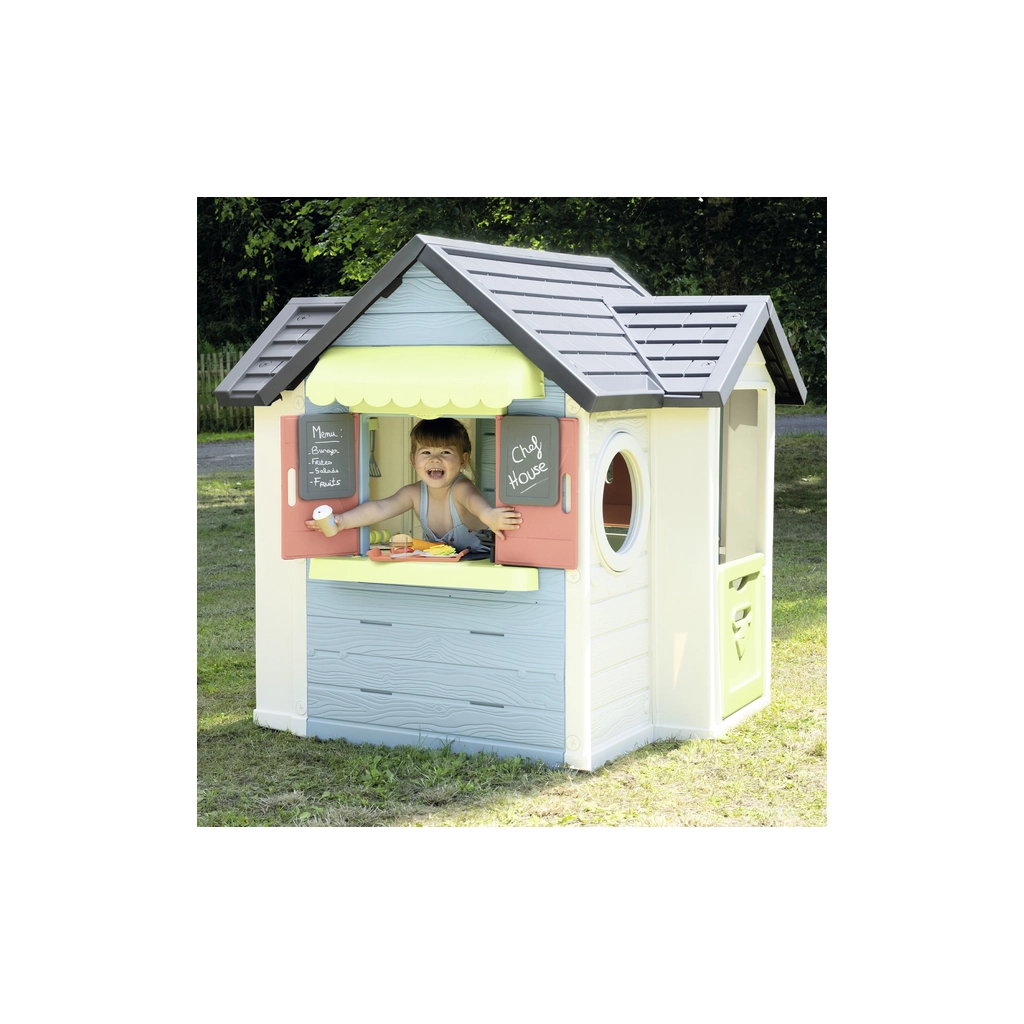 Ігровий будиночок Smoby Life "Шеф Хауз" з кухнею, касою, наб. посуду та аксесуарами (7600810407) - зображення 8