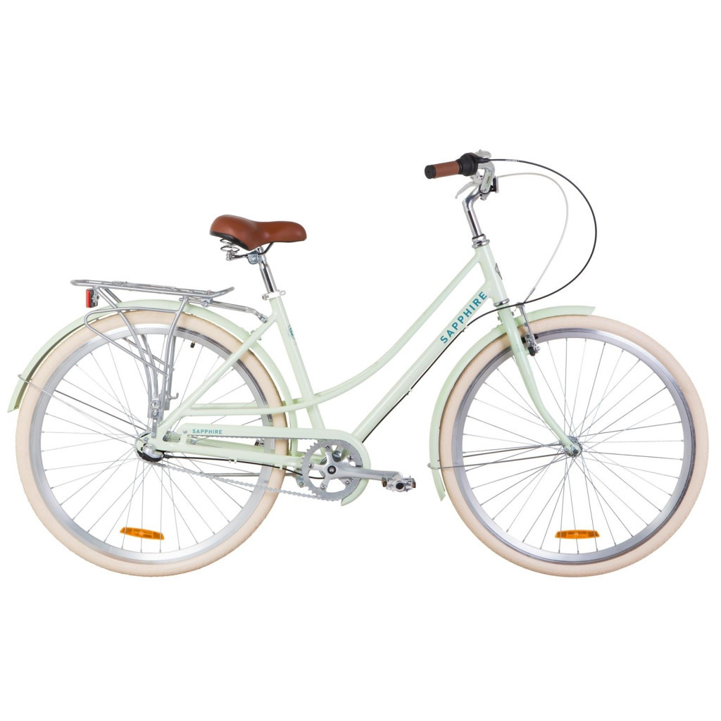 Велосипед Дорожник 28" SAPPHIRE PH рама-19" 2019 мохіто з багажником (OPS-D-28-139) - зображення 1
