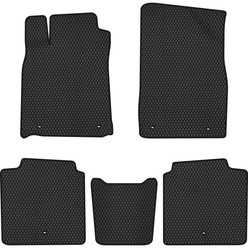 Килимок в салон EVAtech Lexus ES 300h (GSV50) (6 clips) 2012-2018 6 пок (LS41718C5TL6RBB) - зображення 1