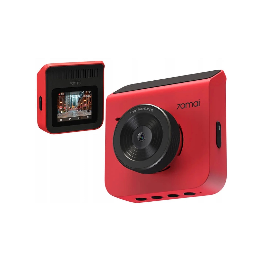 Відеореєстратор Xiaomi 70mai Dash Cam A400+Rear Cam RC09 Set (A400-1) Red (A400+RC09 Red) - зображення 5