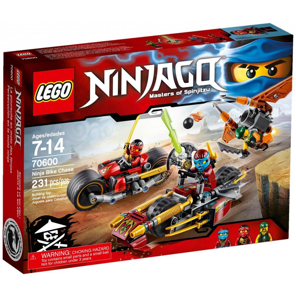 Конструктор LEGO Ninjago Погоня на мотоциклах (70600) - зображення 1