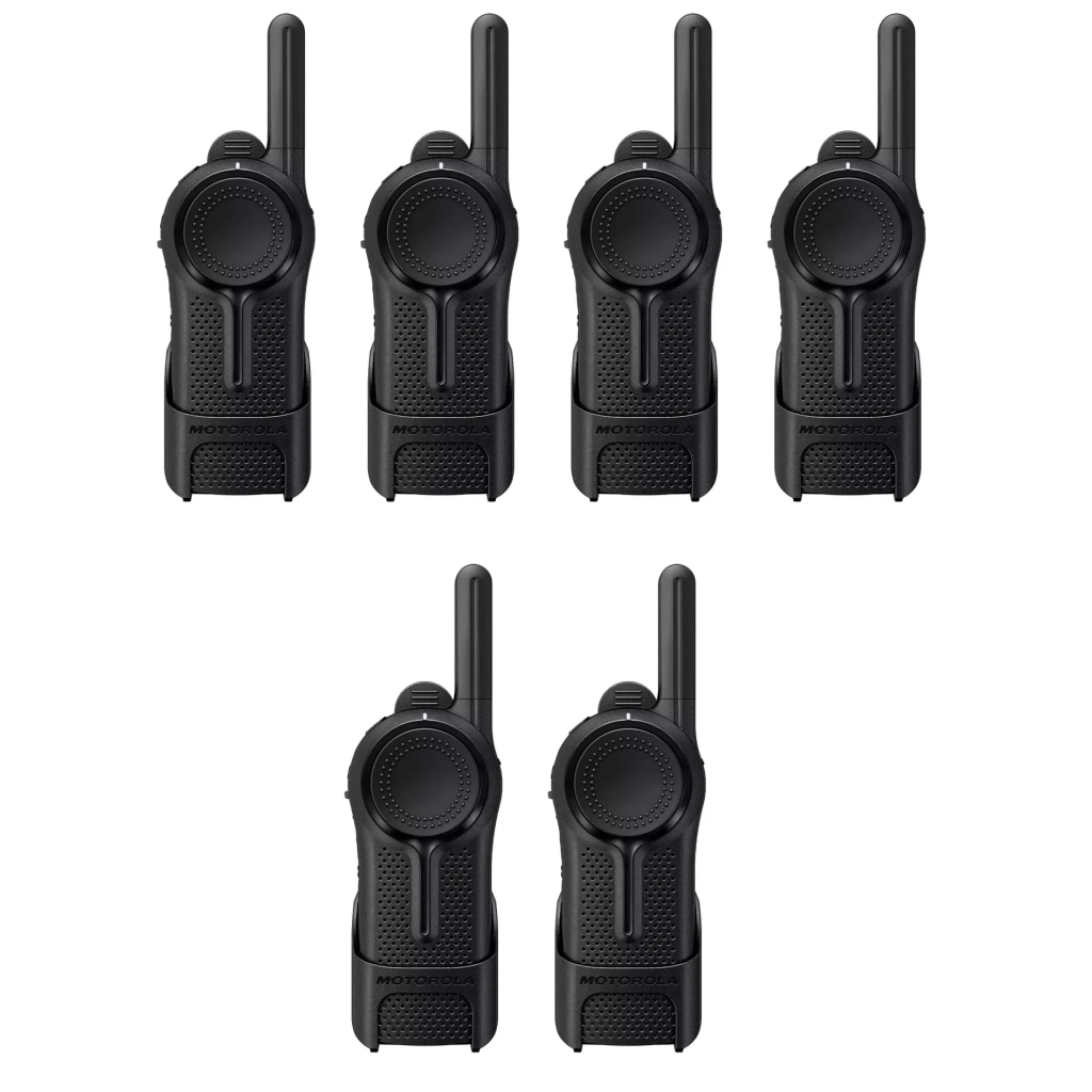 Портативна рація Motorola CLR446 0.5W PMR446 STAFF SIX PACK (CLR0166BHLAA_Staff_6) - зображення 1