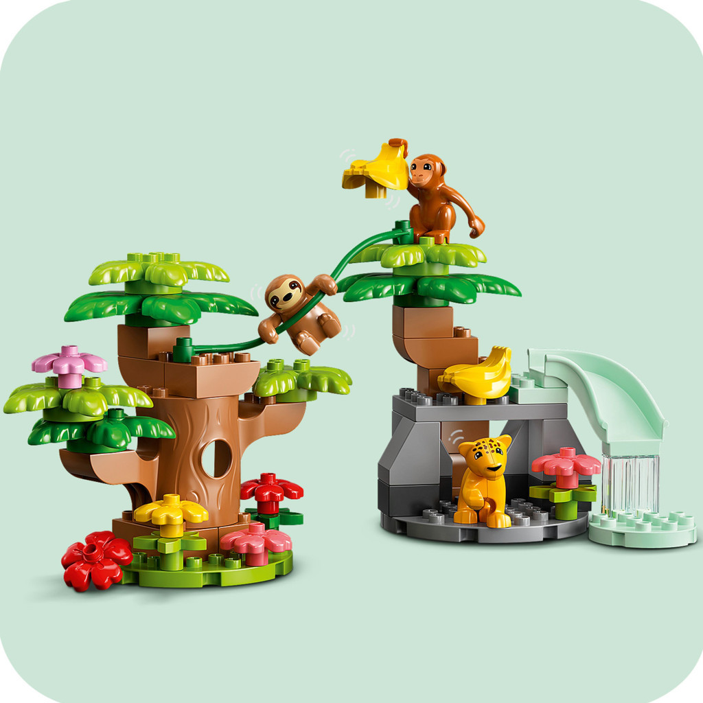 Конструктор LEGO DUPLO Дикі тварини Південної Америки (10973) - зображення 8