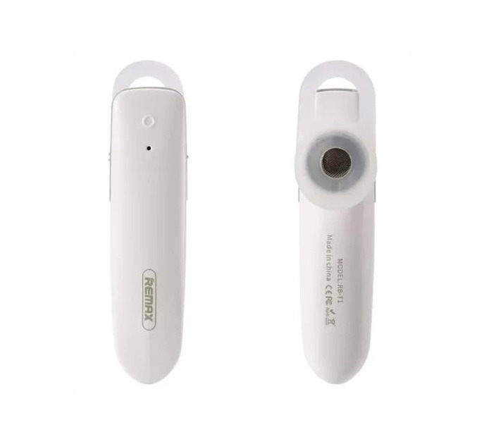 Bluetooth-гарнітура Remax RB-T1 White (6954851295457) - изображение 1