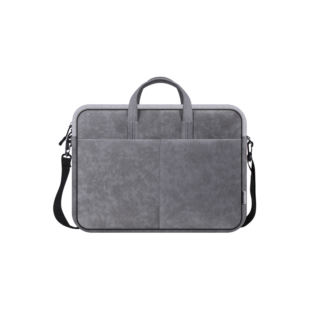 Сумка для ноутбука Defender 15.6" Solid PU gray (26088) - зображення 3
