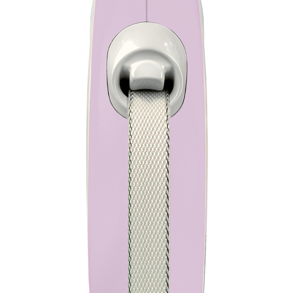 Повідець для собак Flexi New Comfort S стрічка 5 м (бузковий) (4000498043509) - зображення 2