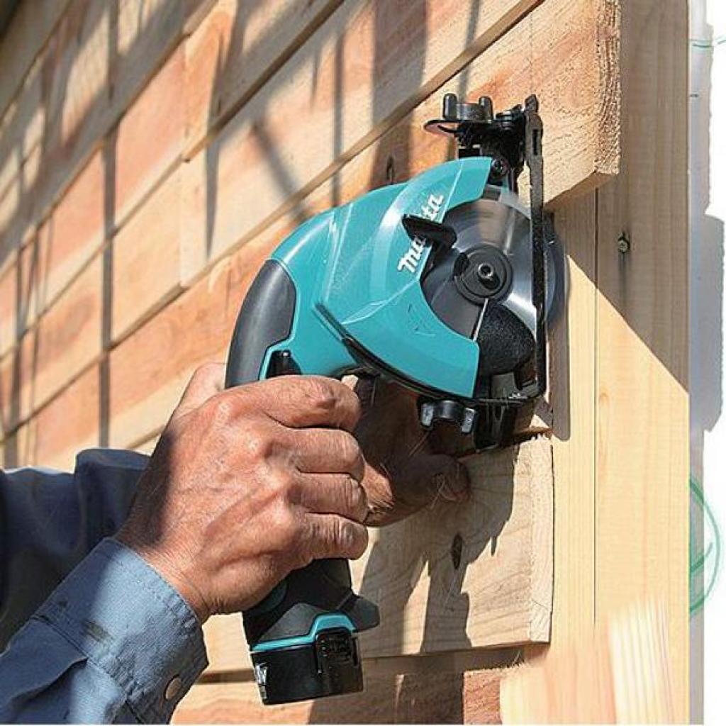 Дискова пила Makita 10,8В, 80мм (без АКБ и БП) (HS300DZ) - зображення 10