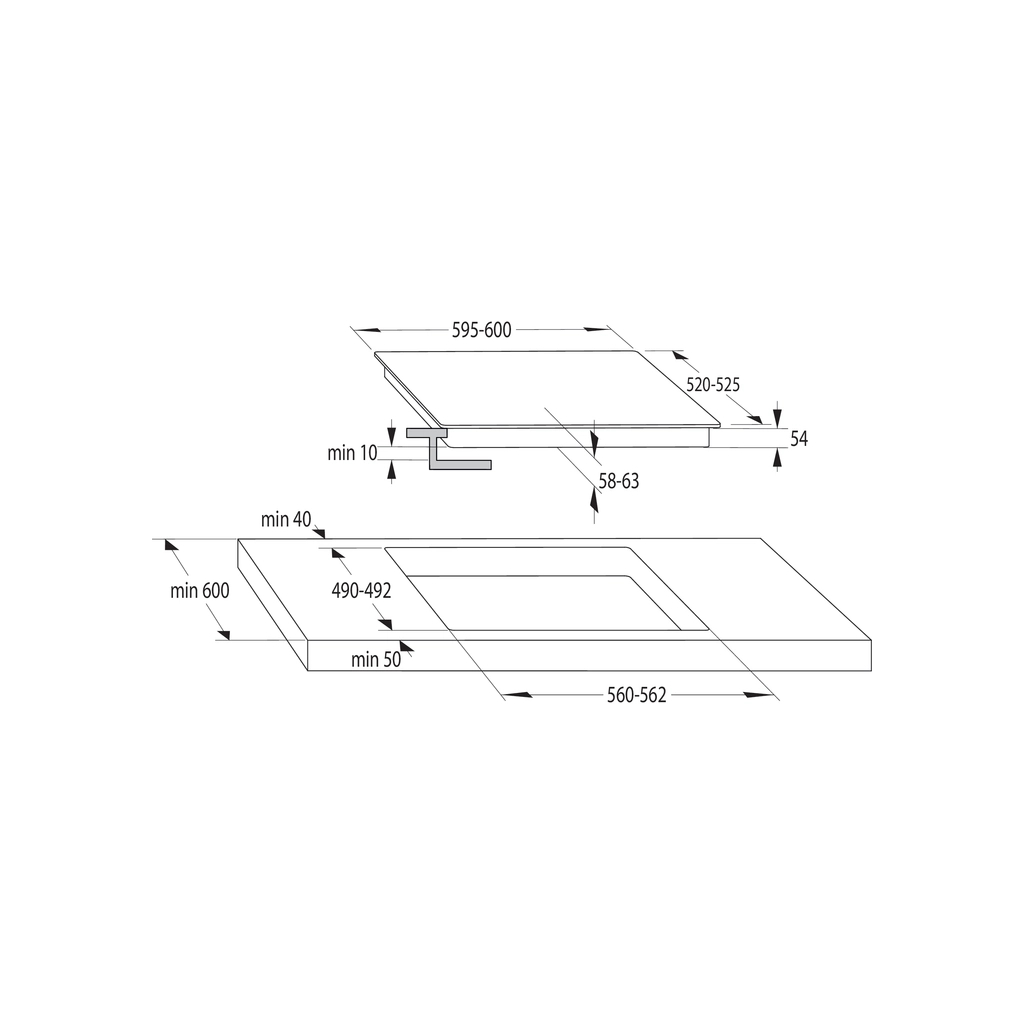 Варочна поверхня Gorenje GI6401CLBSC - зображення 11