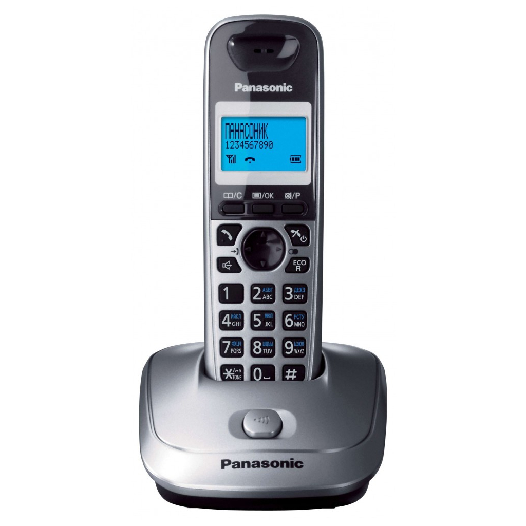 Телефон DECT Panasonic KX-TG2511UAM - зображення 1