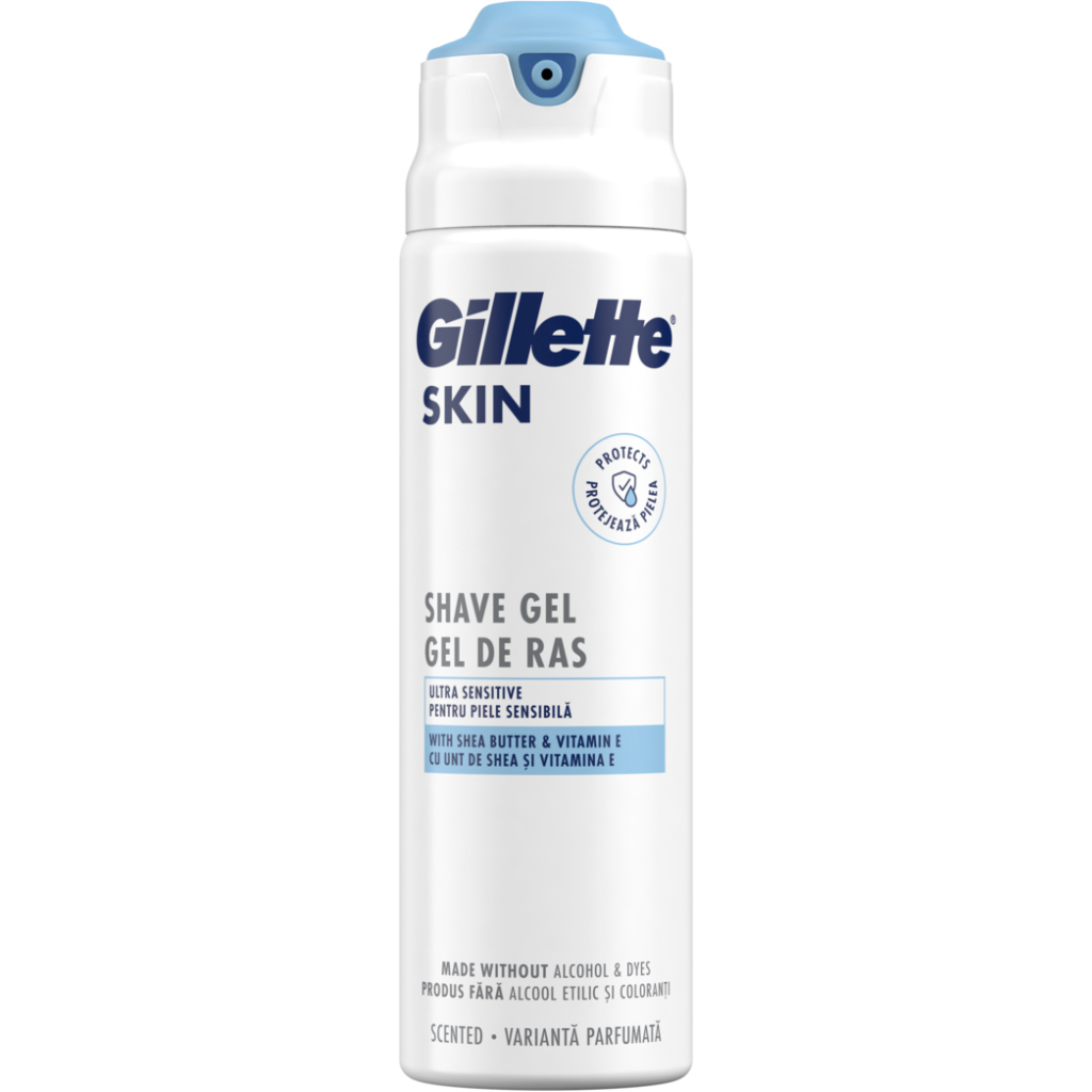 Гель для гоління Gillette Skin Ultra Sensitive 200 мл (7702018604104) - зображення 2