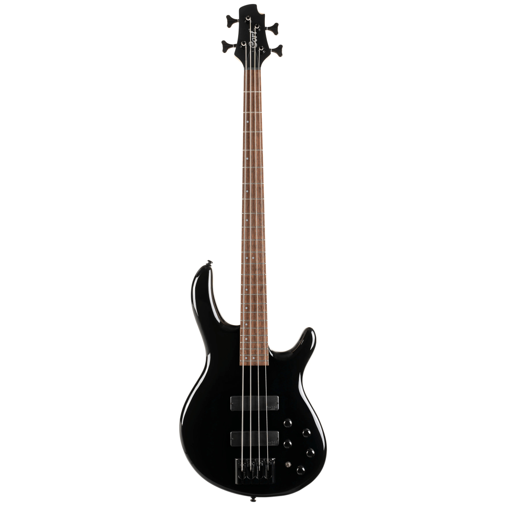 Бас-гітара Cort C4 Deluxe Black - зображення 1