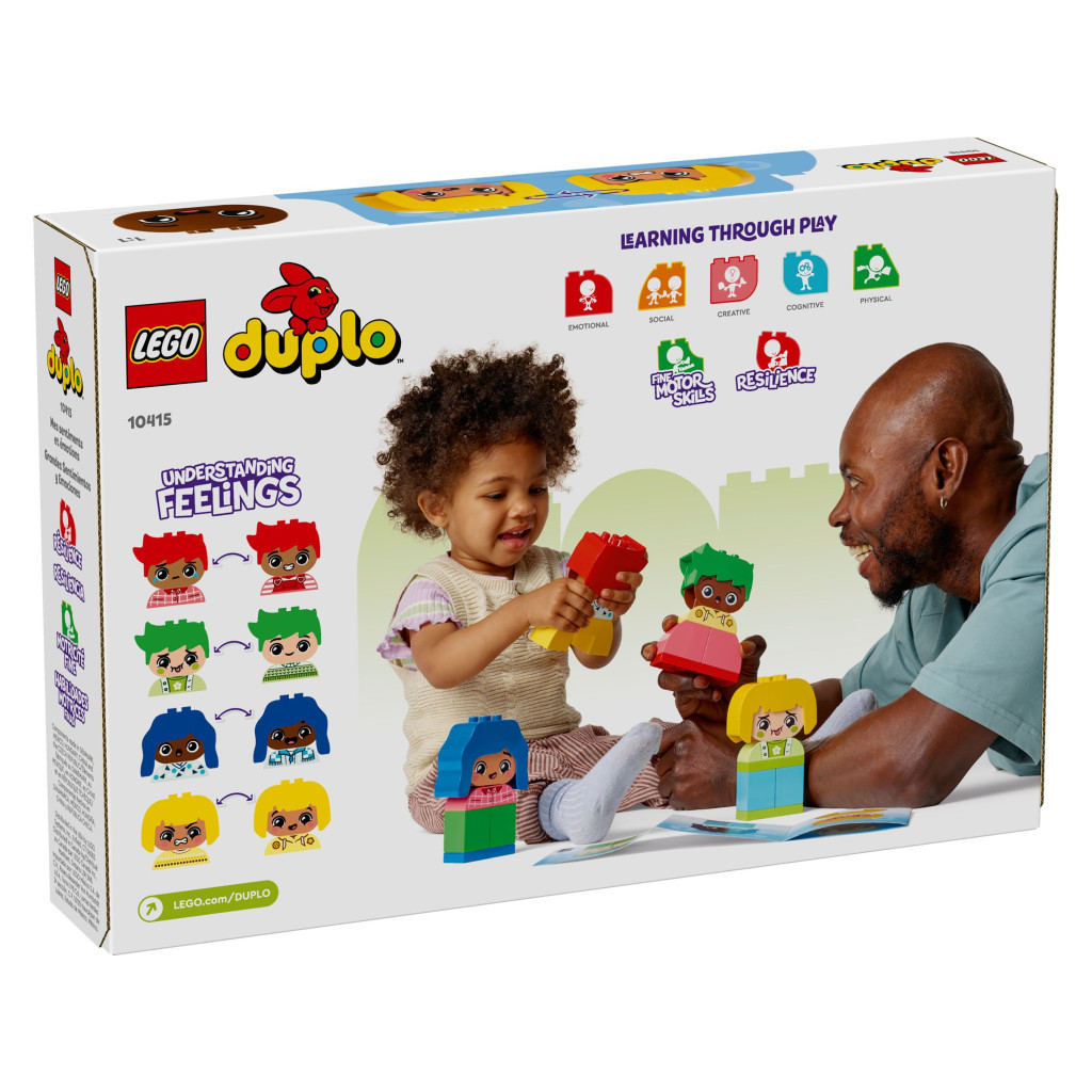 Конструктор LEGO DUPLO My First Сильні почуття та емоції 23 деталей (10415) - зображення 6