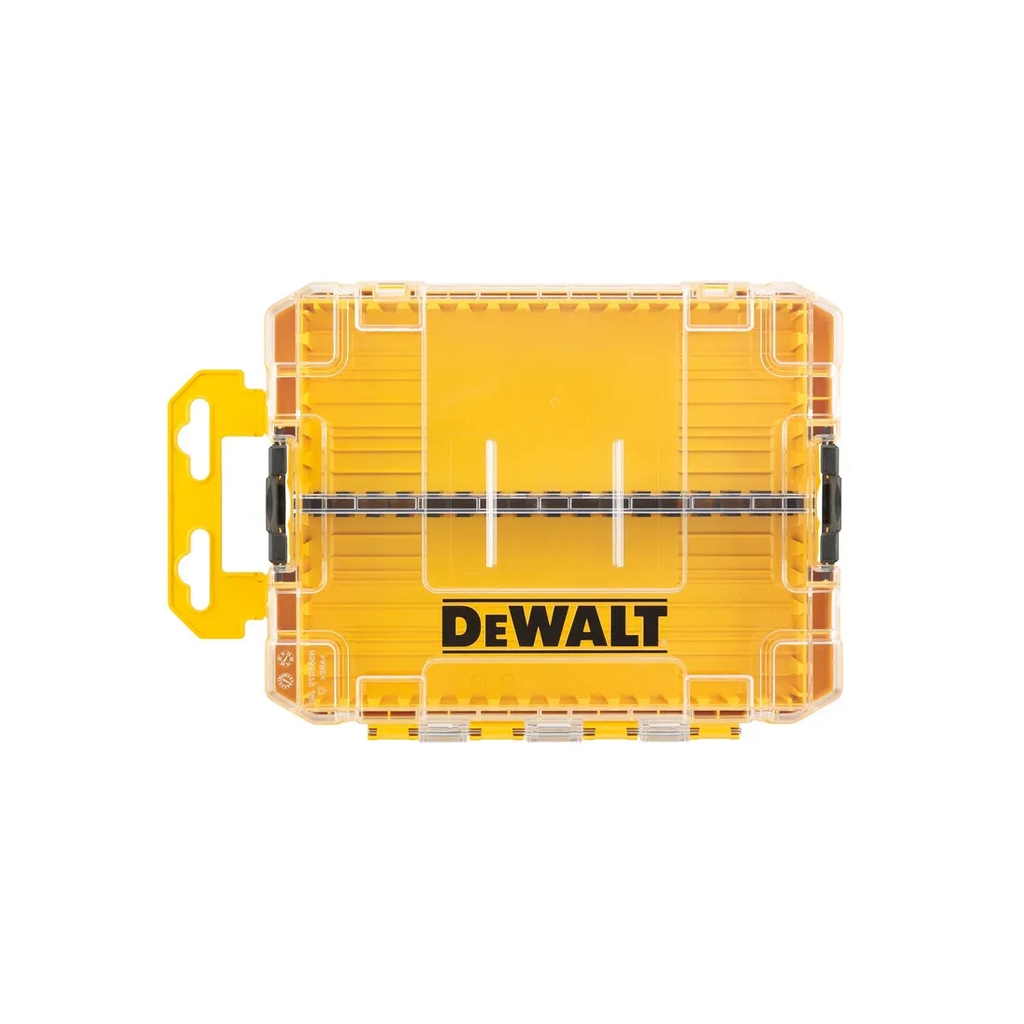 Ящик для інструментів DeWALT для біт системи TSTAK Tough Case М з футляром та касетами 4 шт, роздільники 6шт (DT70802) - зображення 3