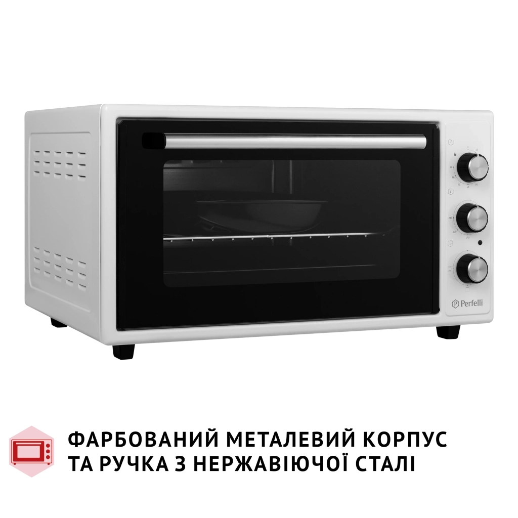 Електропіч Perfelli CLASSIC 48 WHITE - зображення 4