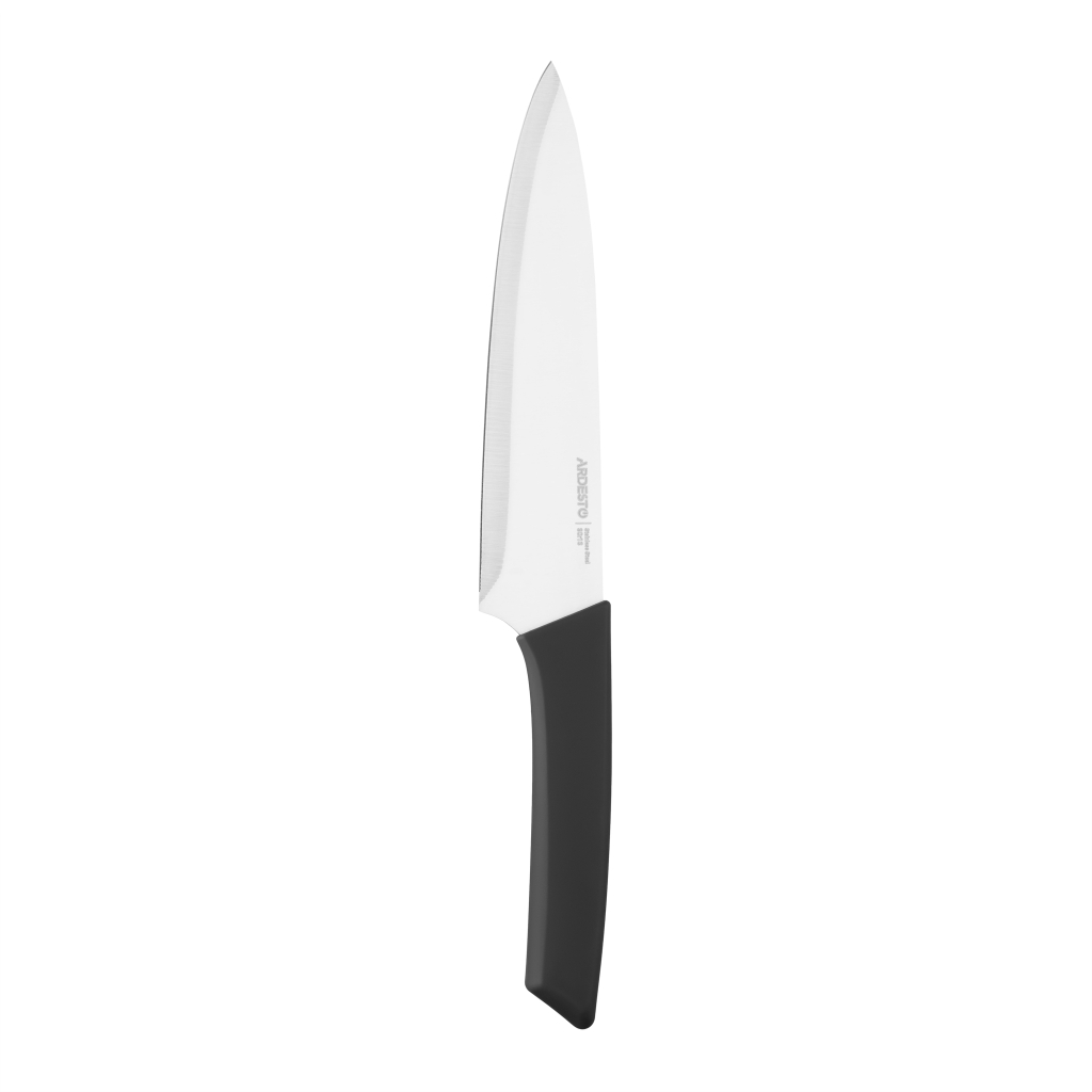 Кухонний ніж Ardesto Gemini Gourmet 20см, чорний (AR2131SB) - зображення 2