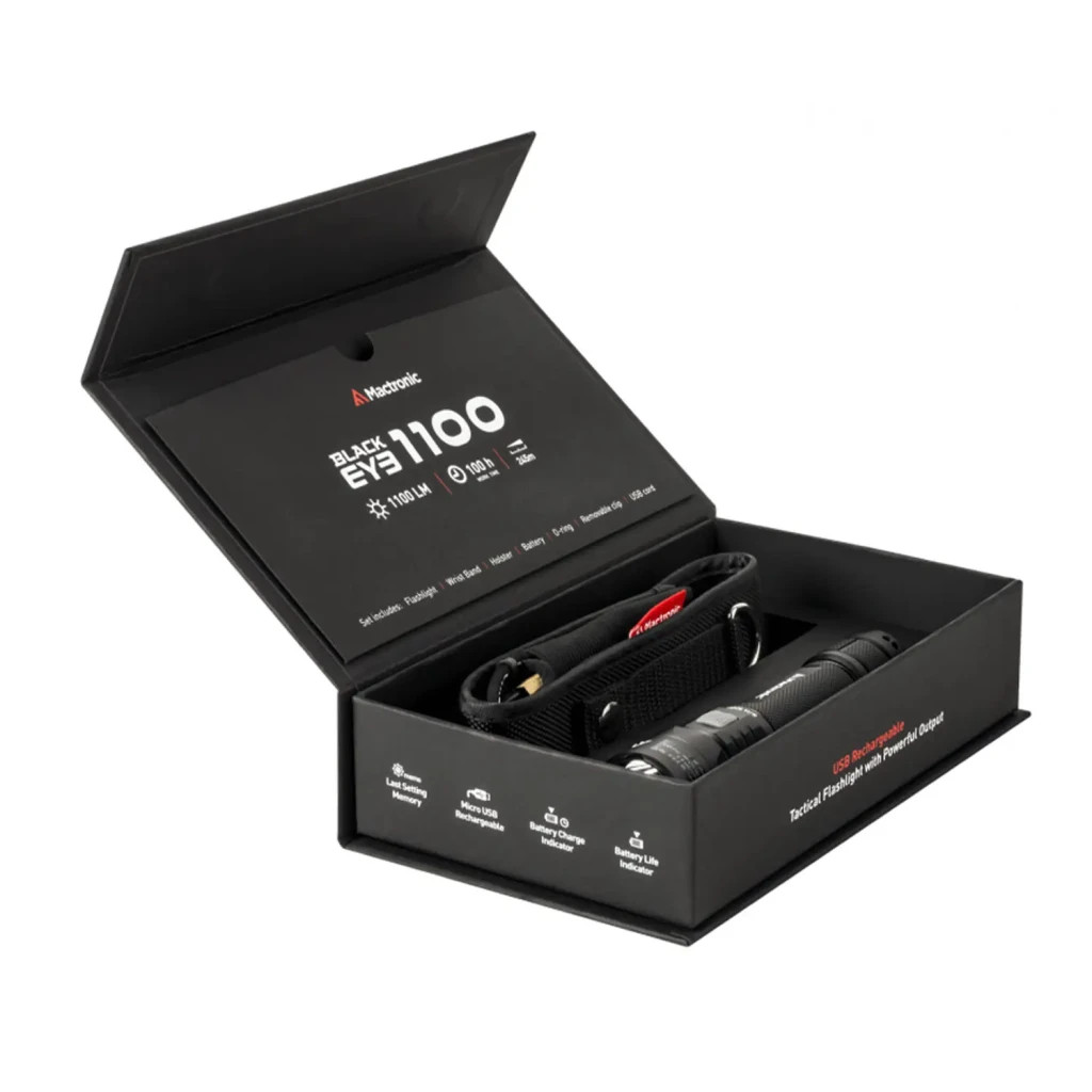 Ліхтар Mactronic тактичний Black Eye 1100 (1100 Lm) Recharg Type-C (THH0048) - зображення 9