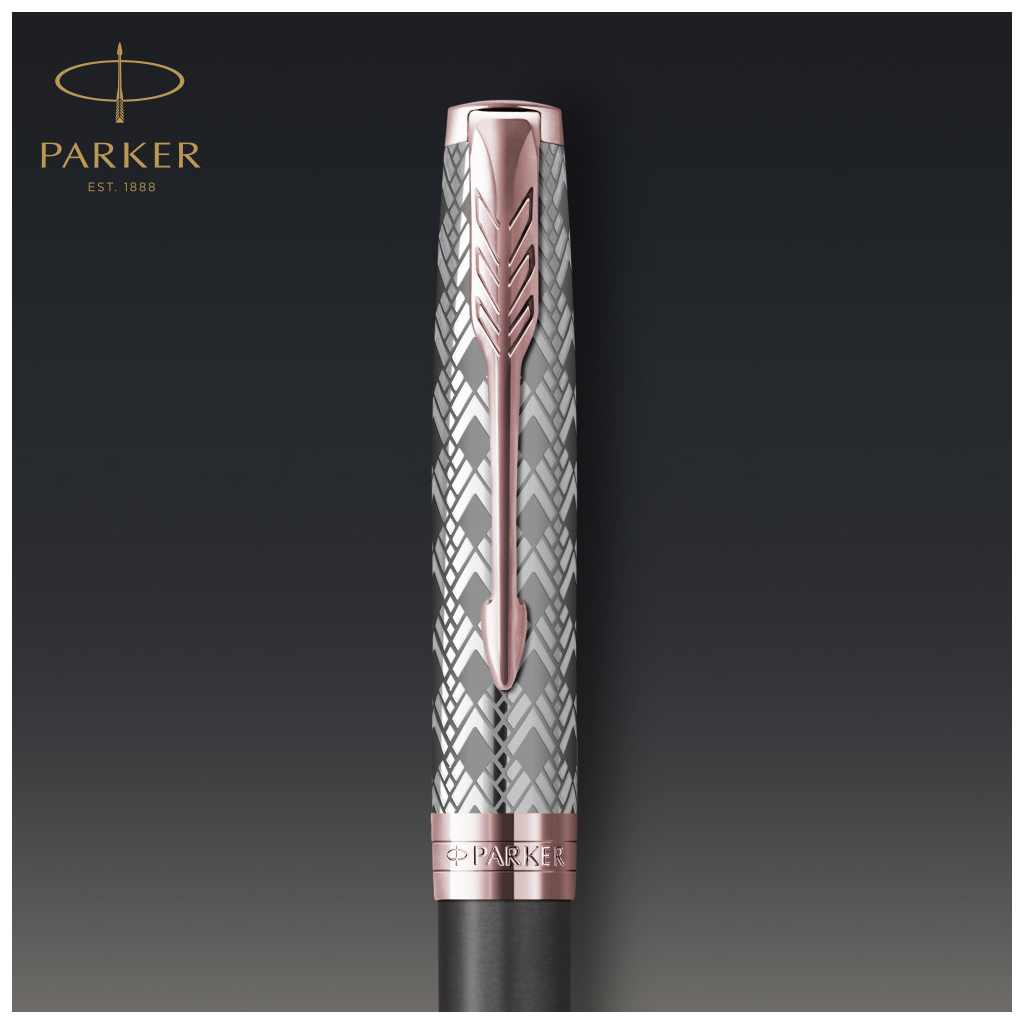 Ручка кулькова Parker SONNET 17 Metal & Grey Lacquer PGT BP (68 232) - зображення 3
