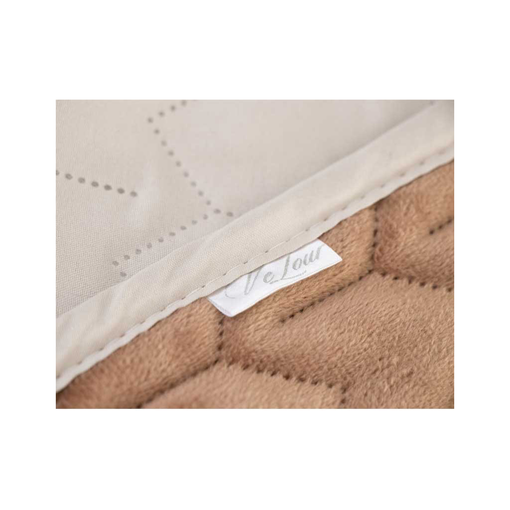 Покривало Руно двостороннє VeLour Шоколадно-молочне 180х220 см (340.55_Latte) - зображення 6