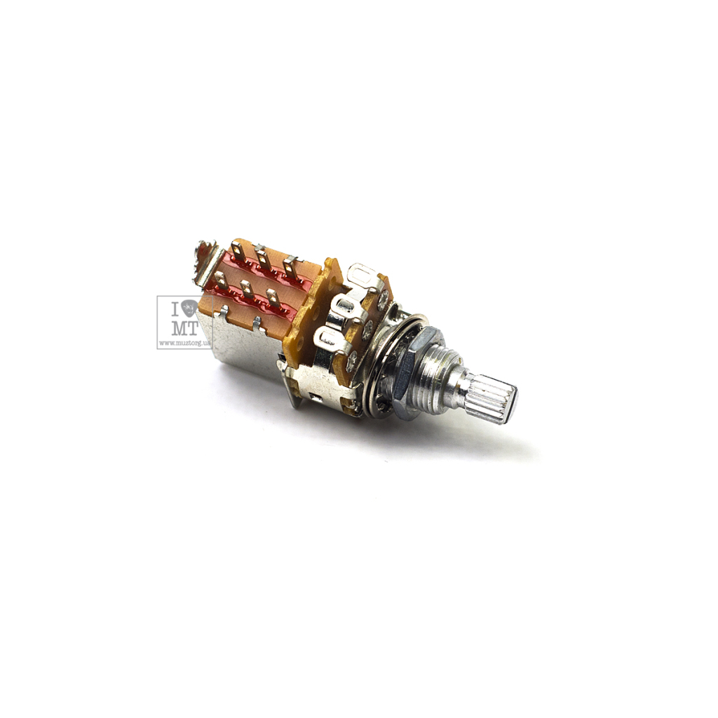 Потенціометр для гітари Fender Potentiometer Push-Pull 250K Split (45710) - зображення 4