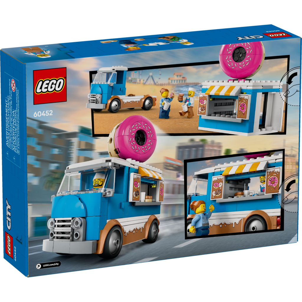 Конструктор LEGO City Вантажівка з пончиками (60452) - зображення 7
