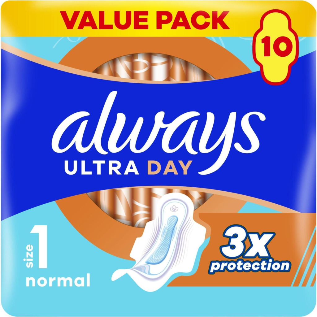 Гігієнічні прокладки Always Ultra Day Normal (Розмір 1) 10 шт. (8700216861120) - зображення 1