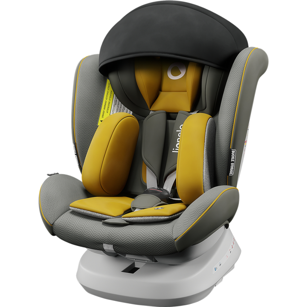 Автокрісло Lionelo Bastiaan One 0-36 кг Yellow Mustard (LO-BASTIAAN ONE YELLOW MUSTARD) - зображення 2