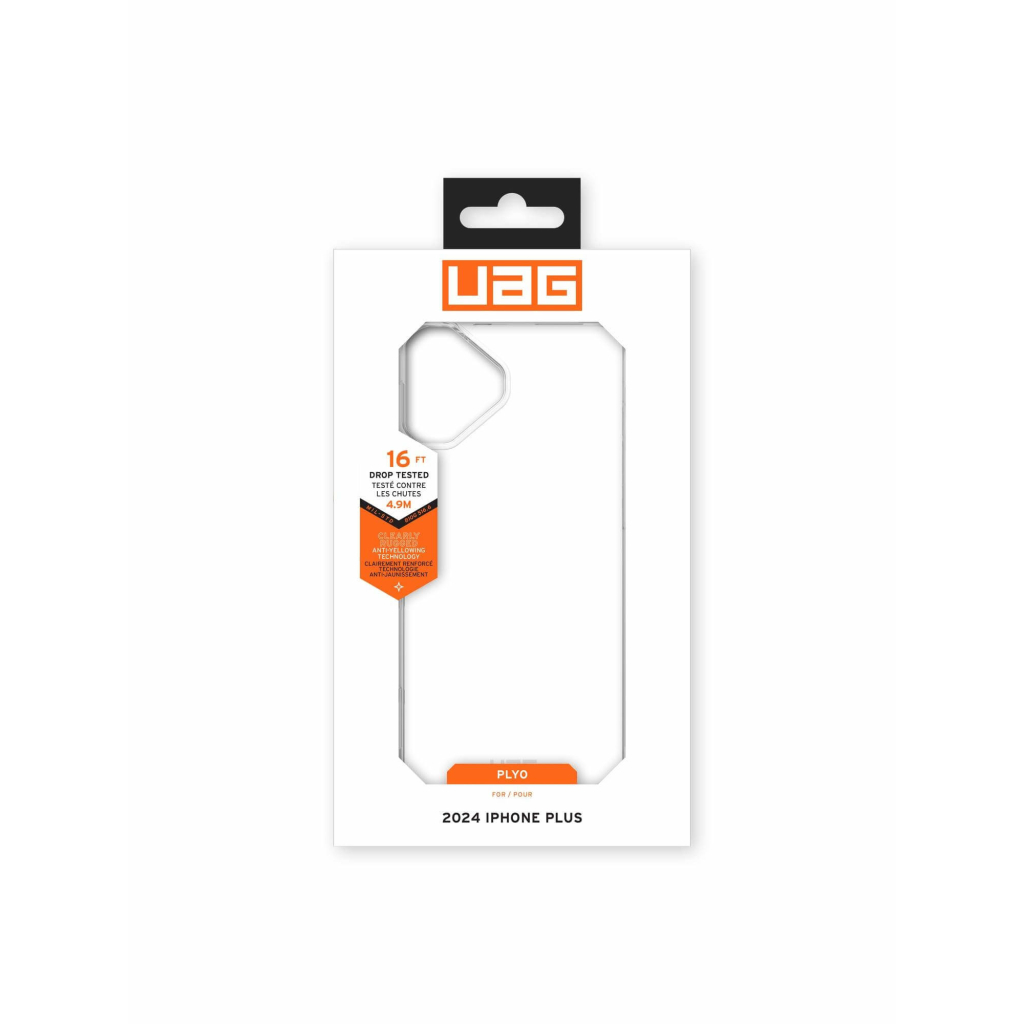 Чохол до мобільного телефона UAG iPhone 16 Plus Plyo Ice (114483114343) - зображення 7