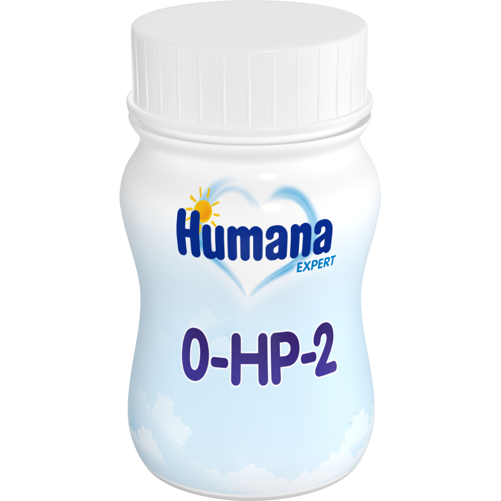 Дитяча суміш Humana 0-HP-2 Expert рідка молочна для недоношених дітей 90 мл (4031244720412) - зображення 1