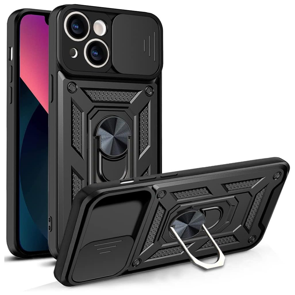 Чохол до мобільного телефона BeCover Military Apple iPhone 15 Black (709952) - зображення 6