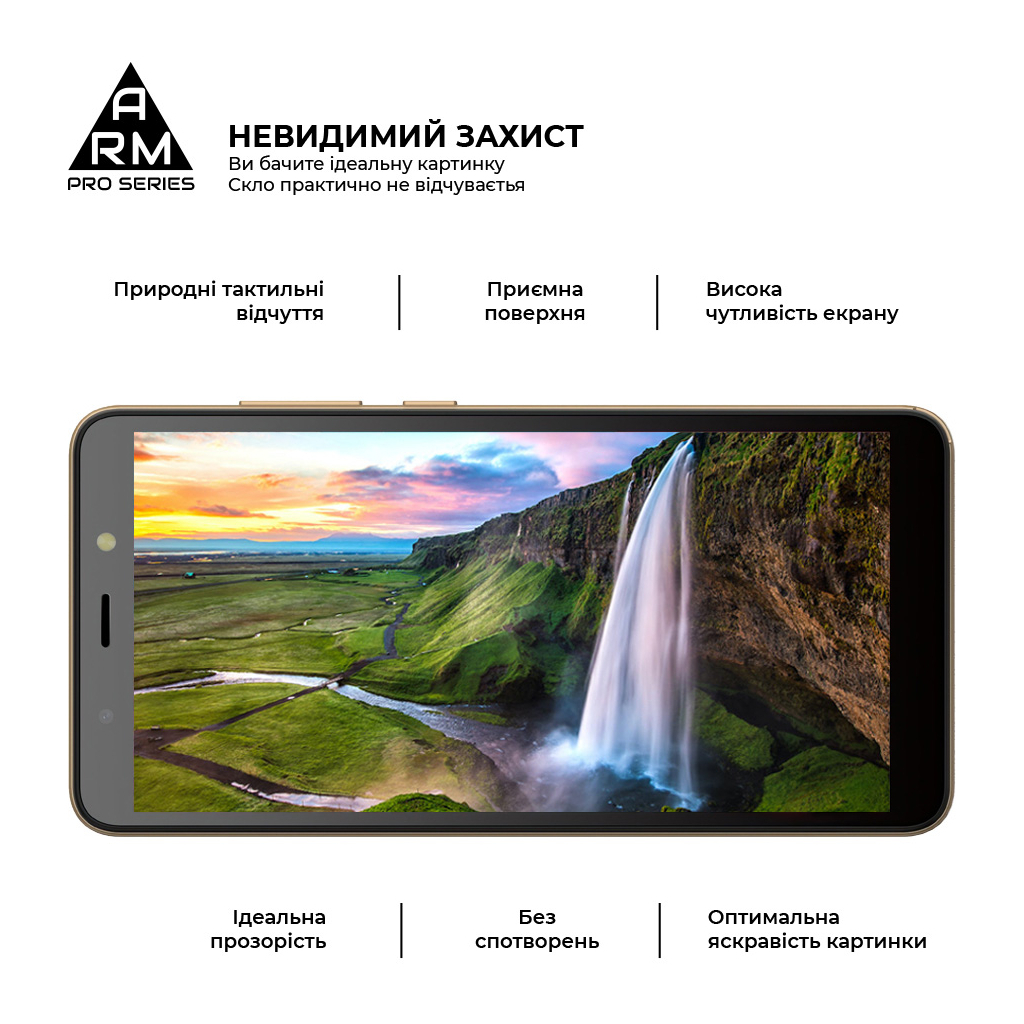 Скло захисне Armorstandart Pro для TECNO Pop 3 Black (ARM61777) - зображення 4