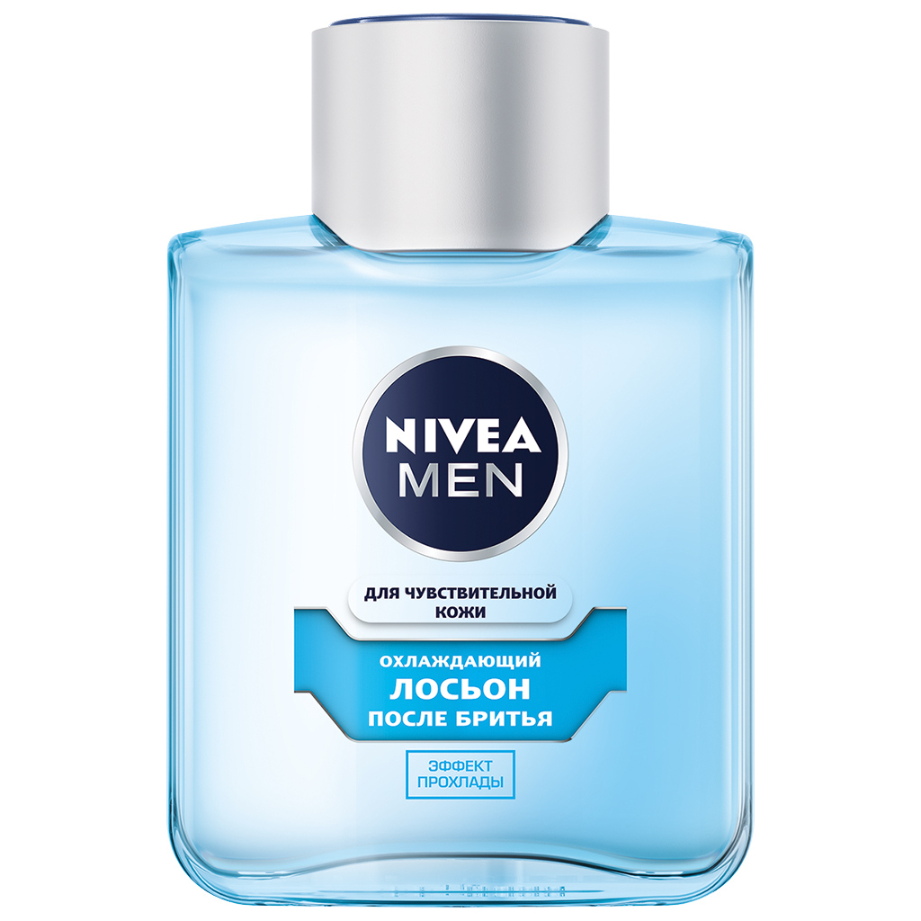 Лосьйон після гоління Nivea Men Охолоджуючий для чутливої шкіри 100 мл (4005808925957) - зображення 1