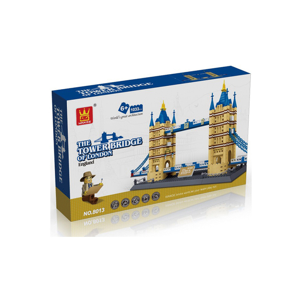 Конструктор Wange Тауерський міст, Лондон, Англія (WNG-Tower-Bridge) - зображення 3