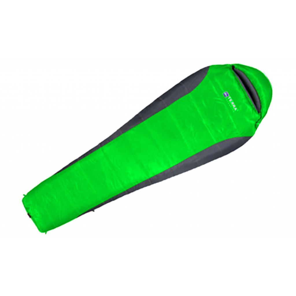 Спальний мішок Terra Incognita Siesta 100 (R) (зеленый/серый) (4823081501497/4823081505198) - зображення 1