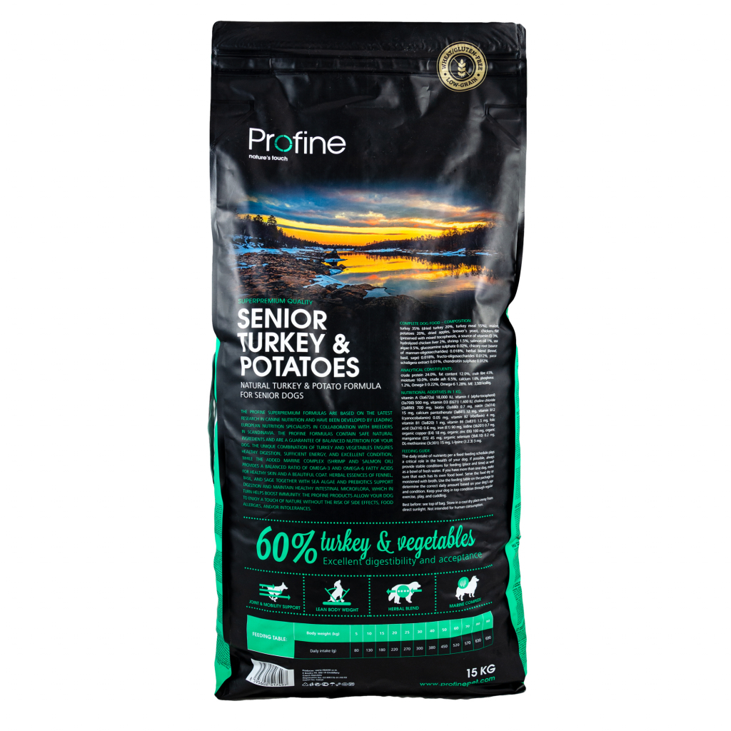 Сухий корм для собак Profine Senior Turkey з індичкою та картоплею 15 кг (8595602517497) - зображення 2