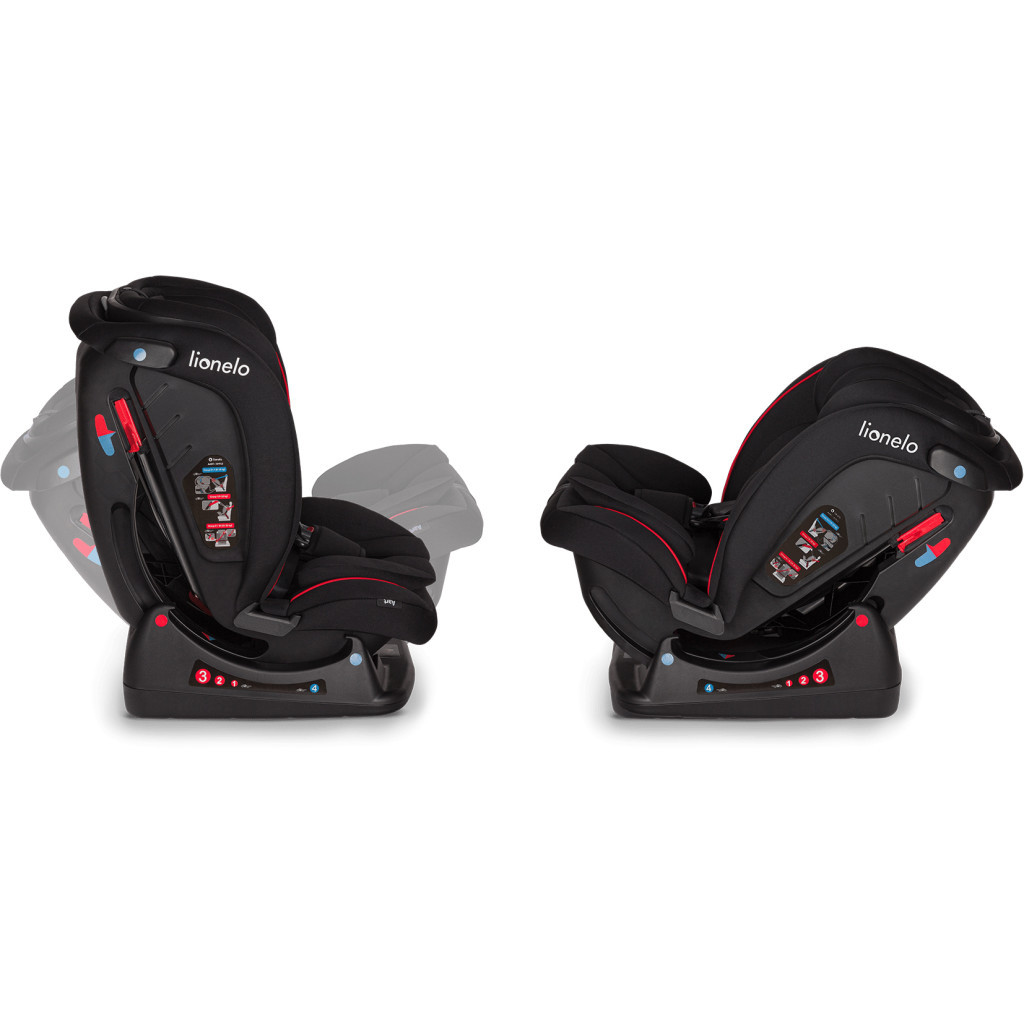 Автокрісло Lionelo AART 0-36 кг Black Carbon Red (LO-AART BLACK CARBON RED) - зображення 9