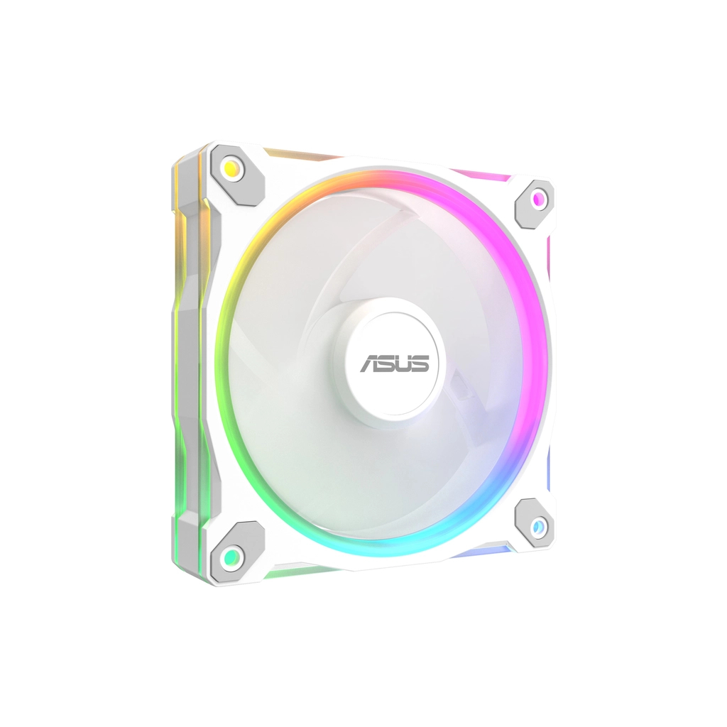 Кулер до корпусу ASUS PRIME MR120 REVERSE ARGB WHITE 3IN1 (90DA00L3-B09020) - зображення 7