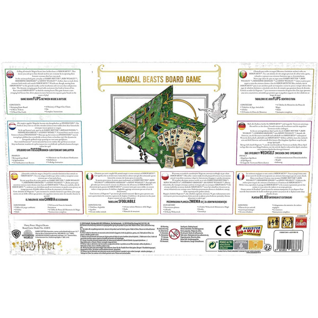 Настільна гра Goliath Гаррі Поттер Чарівні звірі (108673.006) - зображення 4