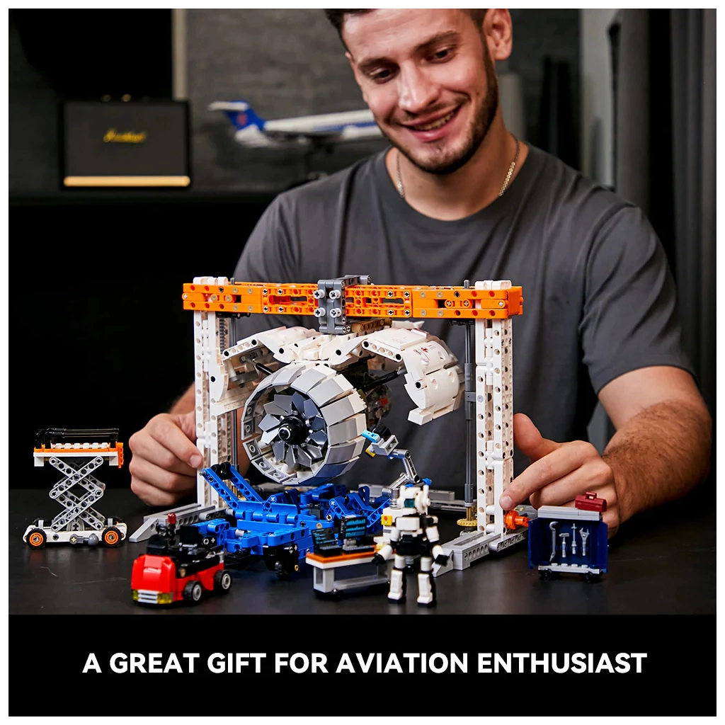 Конструктор Pantasy Майстерня авіаційних двигунів (85006) - зображення 4