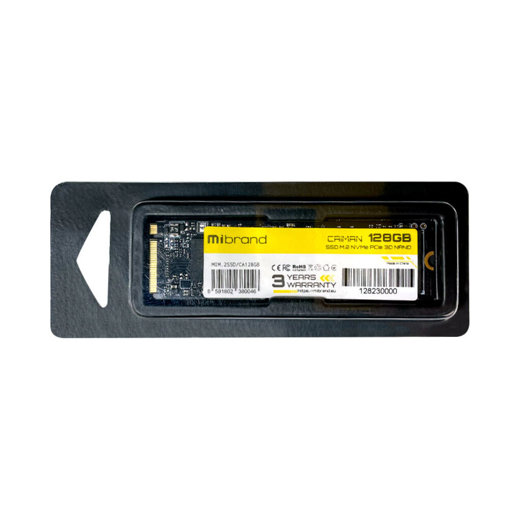 Накопичувач SSD M.2 2280 128GB Mibrand (MIM.2SSD/CA128GB) - зображення 2